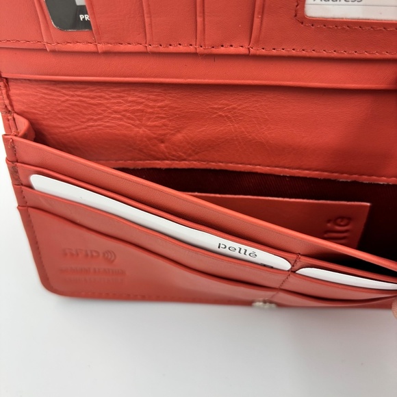 Bentley Pelle RFID blocking genuine leather wallet NWT - Picture 8 of 15